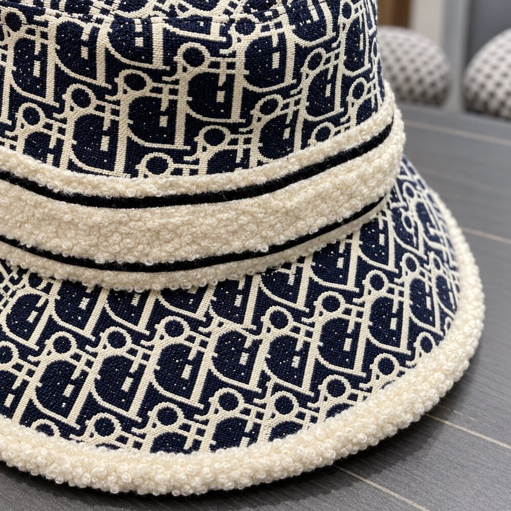 Dior Jacquard Logo Band Bucket Hat - Picture 6 of 6
